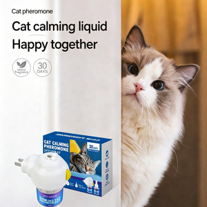 Kit diffuseur apaisant personnalisé USMILEPET pour chiens, liquide apaisant infusé de phéromones, diffuseur à brancher pour soulager les chats et les chiens - Product Image 4