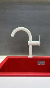 <span class=keywords><strong>Grifo</strong></span> de <span class=keywords><strong>cocina</strong></span> termostático OKIE monomando, ajustable, agua fría y caliente, grifos mezcladores de lavabo de latón, <span class=keywords><strong>manguera</strong></span> a prueba de salpicaduras para lavabo - Product Image 3