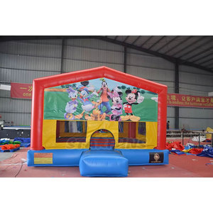 Château gonflable en PVC en plein air de vente chaude Mickey Bounce House <span class=keywords><strong>Minnie</strong></span> Jumping Castle Kids Bouncer gonflable - Product Image 1