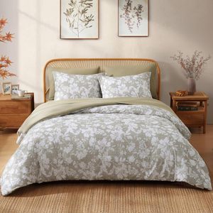 Đơn Giản Thoải Mái Phong Cách Bộ Đồ Giường Sheets <span class=keywords><strong>Set</strong></span> Hoa Mô Hình Mềm Mại Trọng Lượng Nhẹ Tất Cả Các Mùa Comforter Với Gối Cho Nhà - Product Image 2