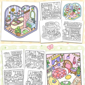 <span class=keywords><strong>Livre</strong></span> de coloriage confortable pour adultes et adolescents Conception simple et audacieuse Couverture en papier imprimée à reliure spirale A5 transfrontalière en stock - Product Image 3