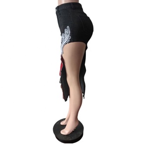 Nuovo Design S-2XL Alta Qualità 2026 Gonne <span class=keywords><strong>Midi</strong></span> da Donna in <span class=keywords><strong>Denim</strong></span> Elasticizzato alla Moda - Product Image 5