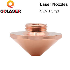 Boquillas de corte láser QDLASER calibre 0,8mm-1,7mm capa única Dia.24 para cabezal de corte láser de <span class=keywords><strong>fibra</strong></span> <span class=keywords><strong>Trumpf</strong></span> - Product Image 2