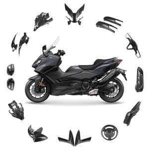 Accessoires de remplacement complets pour moto <span class=keywords><strong>Yamaha</strong></span> <span class=keywords><strong>TMAX</strong></span> 560 Premium <span class=keywords><strong>2023</strong></span>+ en fibre de carbone : carénage, protections de moteur et plus encore - Product Image 1
