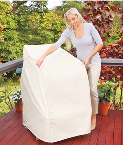 Groothandel Outdoor Waterdichte Stof-Proof Anti-uv Oxford Gebogen Patio Tuinmeubelen <span class=keywords><strong>Sofa</strong></span> Of Stoel Sectionele Bank Hoezen - Product Image 2