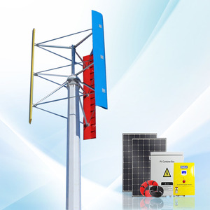 ระบบกังหันลมผลิตไฟฟ้าสำหรับใช้ในบ้าน ประสิทธิภาพสูง แบบ H ขนาด 10kw 30kw 50kw แรงดันไฟฟ้า 120V 220V 380V รุ่น RX-HV 120v 380v - Product Image 4