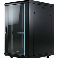 Armoire serveur sur pied de 19 pouces, 1000*600*600 mm, 1 m, en tôle d'acier laminée à froid SPCC pour centre de données