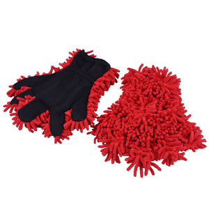 Panno per la pulizia in microfibra Super morbido senza graffi e senza graffio guanti da guanto per autolavaggio a cinque dita - Product Image 4