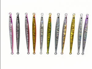 Leurre métallique Meta lure Luminous Bars, <span class=keywords><strong>jig</strong></span> métallique, longue portée, vitesse, pêche en eau salée - Product Image 3