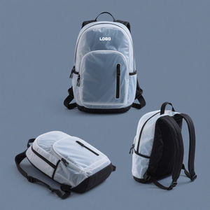 Sac à dos d'école décontracté de grande capacité avec logo personnalisé, ceinture à coussin d'air pour les voyages, les sports d'équipe, le basketball - Product Image 1