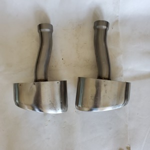 Extensiones de Tubo de Escape Universales de Acero Inoxidable con Acabado Soldado, 1.5 mm de Grosor, Acabado Crudo, con 1 Año de Garantía - Product Image 4