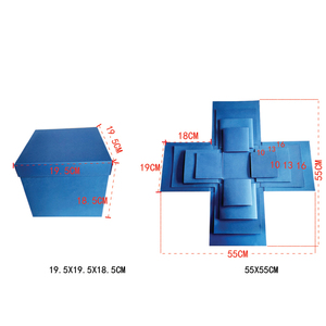 Boîte <span class=keywords><strong>surprise</strong></span> explosive, cadeau rose, fait main, anniversaire, mariage, <span class=keywords><strong>album</strong></span> <span class=keywords><strong>photo</strong></span> DIY noir, scrapbook, boîte d'emballage explosive - Product Image 6