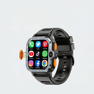 Pulsera Inteligente Cuadrada Personalizada de Alta Calidad con Pantalla IPS, Navegación GPS, Android, Monitor de Salud y Actividad Física, Temperatura Corporal y Frecuencia Cardíaca - Product Image 3