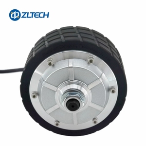 Zltech kỹ thuật số điện 4.5inch 250W 24V 6N. M 8.5A 300 vòng/phút không chổi than DC bánh xe trung tâm động cơ <span class=keywords><strong>servo</strong></span> cho AGV <span class=keywords><strong>Robot</strong></span> - Product Image 3