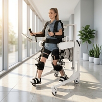 Exosquelette de marche à roues pour la mobilité des membres inférieurs, appareil portable d'entraînement à la mobilité