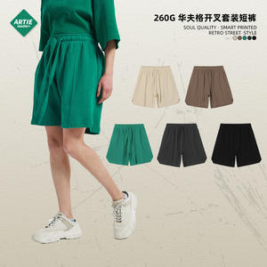 Artie 2024ผู้ชายใหม่กางเกงขาสั้นทรงหลวมระบายอากาศได้ดีขนาด260กรัมกางเกงขาสั้นลำลองแนวสตรีทยุโรปและอเมริกา - Product Image 6