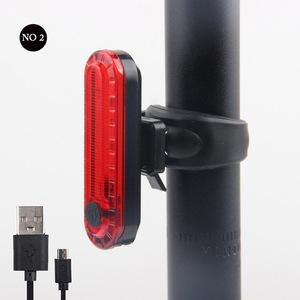 <span class=keywords><strong>Feu</strong></span> arrière <span class=keywords><strong>clignotant</strong></span> <span class=keywords><strong>pour</strong></span> vélo, rechargeable par USB, LED, matériau ABS, étanche IPx4, <span class=keywords><strong>pour</strong></span> vélo de montagne, 4 modes - Product Image 5