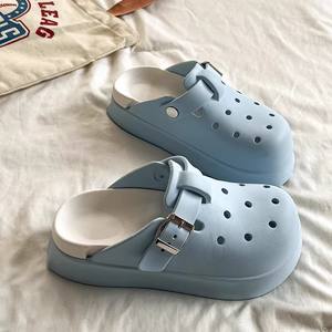 Sabots en EVA pour femmes, hauteur 3 cm, légers, respirants, à enfiler, confort rembourré, automne, toutes saisons, intérieur/extérieur, usage quotidien - Product Image 3