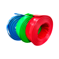 Tuyau plat en PVC haute pression de 6 pouces pour l'irrigation et le drainage, tuyau de refoulement d'eau flexible et durable