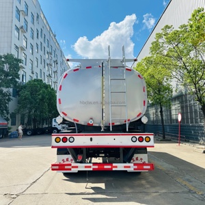 Su misura 25m ³ camion petroliera nuova condizione 8x4 ruote motrici trasmissione manuale materiali in acciaio alluminio Design completo rimorchio - Product Image 5