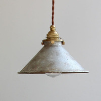 Lampe à Suspension Antirouille Style Industriel Américain Vintage Petit Lustre pour Bureau à Domicile Rétro Comptoir de Café pour Restaurant Nordique