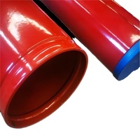 Tuyaux d'incendie à jet direct de l'usine chinoise, norme ASTM, MOQ 1 tonne, expédition rapide pour les entrepreneurs en protection incendie