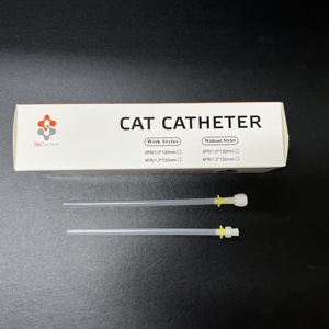 Kateter Urin Hewan Veterinary20 1.0Mm dan 1.3Mm, Alat Sekali Pakai untuk Kucing - Product Image 3