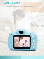 Cámara Digital para Tomar Fotos, Cámara Digital Mini Recargable de 2 Pulgadas para Niños, Juguetes, Cámara para Niños, Regalo