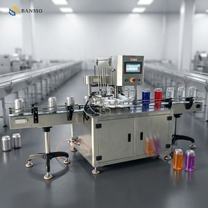 Máquina Selladora de Latas Automática Profesional 2026 con Control de Pantalla Táctil PLC para Sellado de Botellas y Latas de PET, Plástico y Aluminio para Refrescos y <span class=keywords><strong>Cerveza</strong></span> - Product Image 1