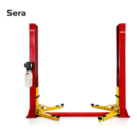 Plateforme de levage mobile à deux poteaux Sera 4200 kg, anti-chute, pour l'entretien automobile, hydraulique/électrique/manuelle, avec garantie de 3 ans