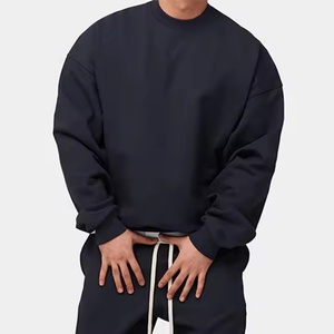 Sweat-shirts de jogging pour hommes, impression personnalisée en gros, broderie, sweat-shirts de fitness pour hommes, col rond - Product Image 2