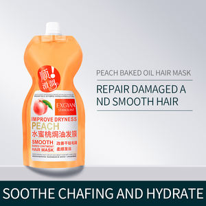 <span class=keywords><strong>Mascarilla</strong></span> Capilar Orgánica Hidratante EXGYAN con Extracto <span class=keywords><strong>de</strong></span> Durazno, <span class=keywords><strong>Leche</strong></span> <span class=keywords><strong>de</strong></span> <span class=keywords><strong>Cabra</strong></span> y Aminoácidos para Suavizar el Cabello - Product Image 4