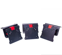Juego de conducción realista Simulación Triple Monitor Soporte Pantalla de TV Placa de conector de montaje en pared Perfiles de aluminio para juegos