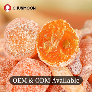 Caramelos de Kumquat con Azúcar Cristalizado, Snack Dulce en Envase a Granel, Calmante y Aliviador de la Tos - Product Image 1