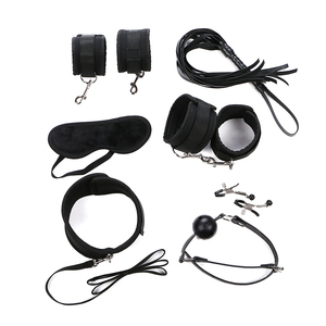 Juguetes Sexuales SM, Set <span class=keywords><strong>de</strong></span> 7 Piezas <span class=keywords><strong>de</strong></span> Bondage para Adultos para BDSM y Placer Sexual - Product Image 3