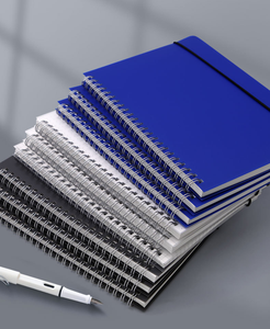 โปรโมชั่นราคาถูกโน้ตบุ๊คปกกระดาษ A5 สมุดบันทึกไดอารี่สไตล์เกลียว 6 สีสมุดบันทึกกระดาษเขียนวิทยาลัยที่ปรับแต่งได้ - Product Image 2