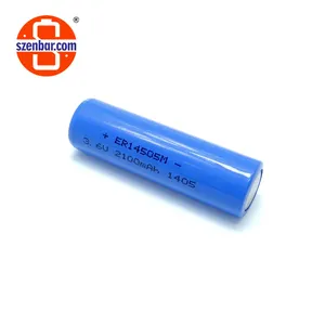 Enbar锂电池电源类型3.6v AA ER14505M 2200mAh