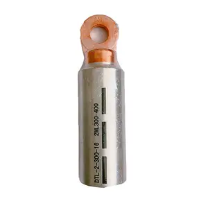 High Quality Bimellic Cu-Al Cable Terminal, DTL-2 Exported Copper and Aluminium Cable Terminal Ends