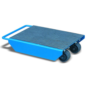 Khổng lồ di chuyển 1 tấn Heavy-Duty thép hàng hóa xe đẩy nhỏ kho giao thông vận tải nền tảng con lăn xe tăng Xe đẩy cho nhà máy sản xuất - Product Image 1