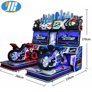 Meilleures ventes Machines de jeux d'arcade Vélo de course de moto Machine de jeu de moto simulateur de machine de jeu de course de moto - Product Image 6