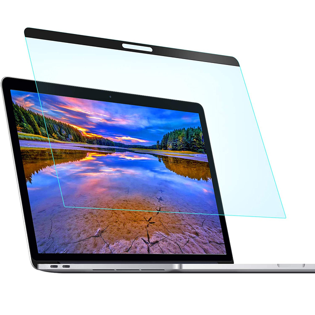 INNOPRO MacBook Air Pro Screen Protector Anti Blue Light Eye Protection All Models 16 Inch PET 2.5D 9H Hardness Waterproof
