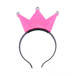 Zhizunlin Light Up LED Couronne Bandeaux Princesse Couronnes Cheveux Cerceau Diadèmes Clignotant Bandeau Anniversaire Fête De <span class=keywords><strong>Mariage</strong></span> Fournitures - Product Image 2