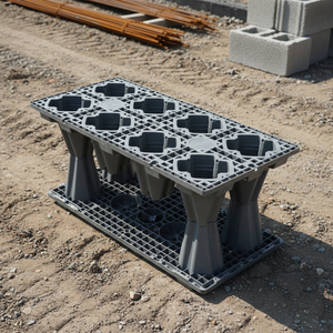 Caissons <span class=keywords><strong>de</strong></span> récupération d'<span class=keywords><strong>eau</strong></span> <span class=keywords><strong>de</strong></span> <span class=keywords><strong>pluie</strong></span> entrecroisés légers et robustes <span class=keywords><strong>pour</strong></span> dissipation sous-surface, avec atténuation efficace - Product Image 6