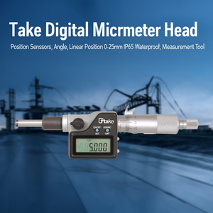 Take Digital <b>Micrometer</b> Head 0-25mm IP65 Waterproof Measurement Tool - Product Image 3