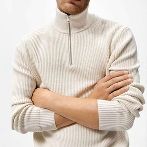 Maglione da <span class=keywords><strong>uomo</strong></span> in <span class=keywords><strong>cotone</strong></span> personalizzato maglione da <span class=keywords><strong>uomo</strong></span> autunno Casual Pullover a maniche lunghe - Product Image 3