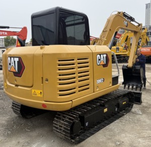 Excavadora de cadenas usada de Japón 306E2, 6 toneladas, motor original, caja de cambios, cojinete, bomba de engranajes, PLC, EPA, CE, equipo de construcción - Product Image 4