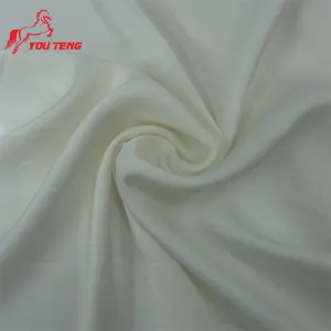 Толстая переработанная полиэфирная атласная спортивная ткань эпонж ткань 100% полиэстер