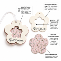 Marque-page parfumé personnalisé, carte parfumée, cadeau promotionnel, vente en gros, forme et couleur personnalisées, papier parfumé, OEM, faible MOQ