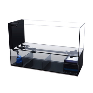 Acuario de Cristal Ultra Blanco con Sistema Integrado de Filtración de Oxígeno, Apto para Uso Doméstico, Estilo Stream para Sala de Estar - Product Image 6