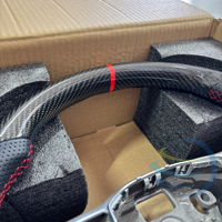 Maßgefertigtes Carbon-Lenkrad Volante für Volkswagen VW Golf MK 4 5 6 6r 7 7.5 8 R GTI GTD GTE Variant R-Line Polo 6r